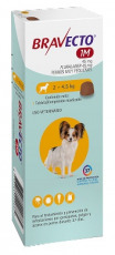 Bravecto® 1M 45 mg Tableta Masticable Antiparasitaria para Perros de 2 a 4,5 kg